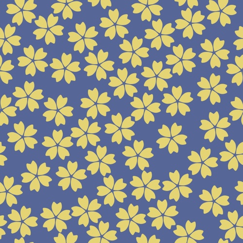 桜パターン素材2