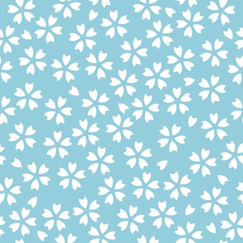 桜パターン素材3