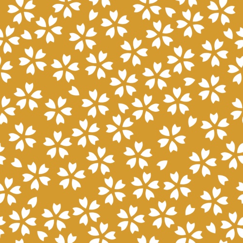 桜パターン素材3