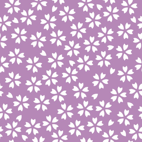 桜パターン素材3