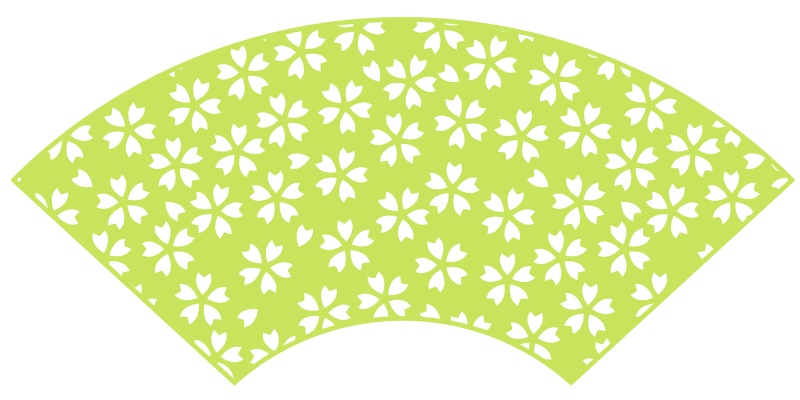 桜パターン素材3