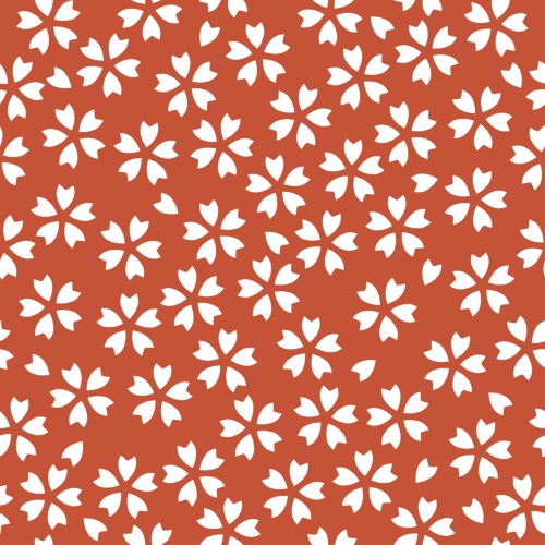 桜パターン素材3