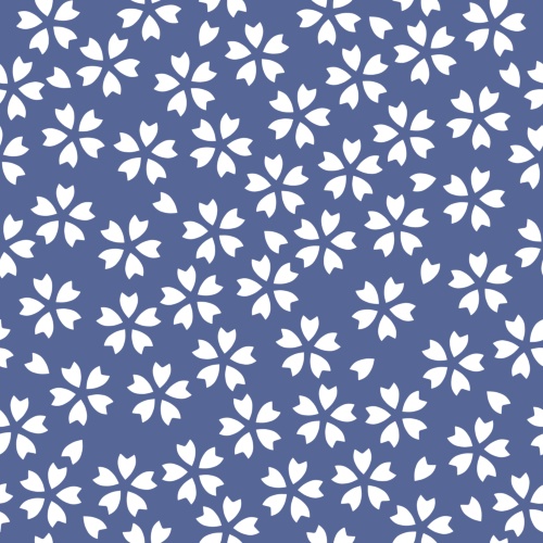 桜パターン素材3