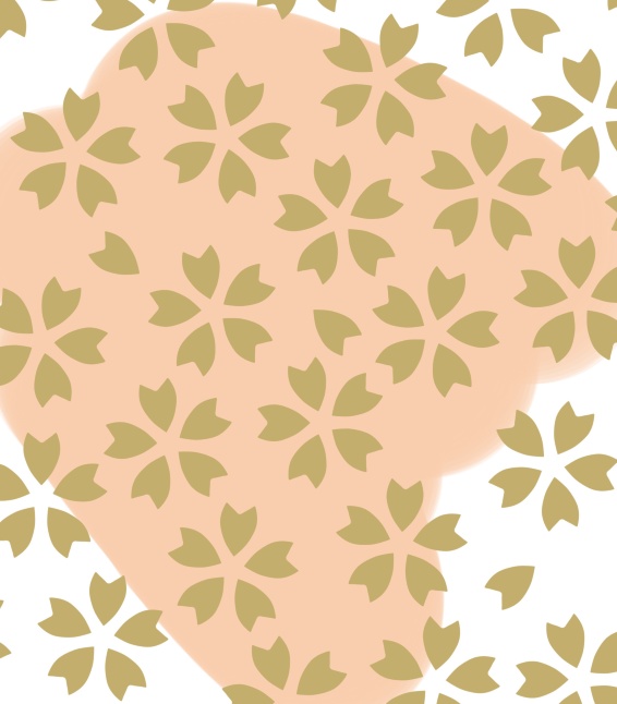 桜パターン素材3