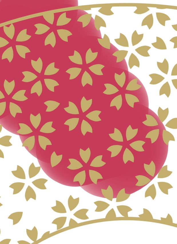 桜パターン素材3