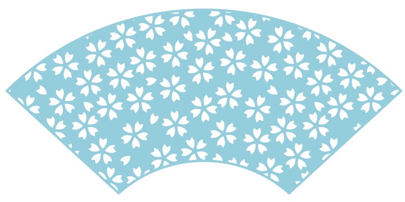 桜パターン素材3