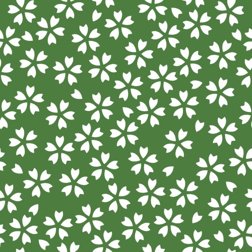 桜パターン素材3