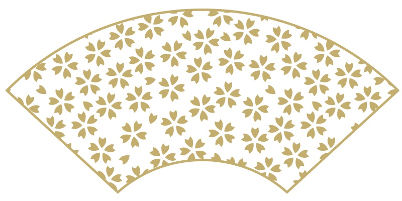 桜パターン素材3