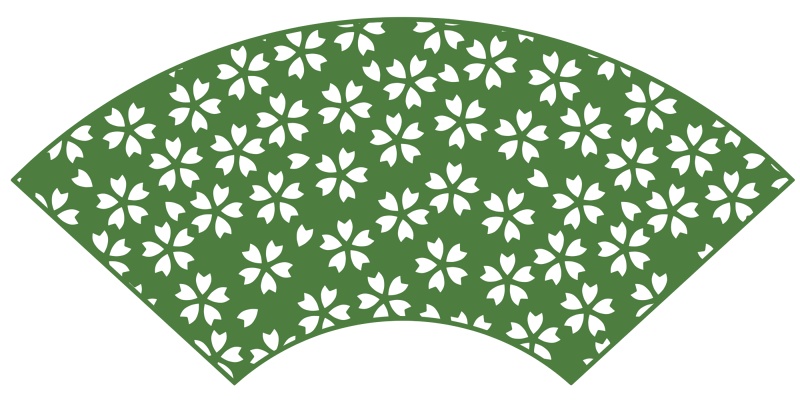 桜パターン素材3