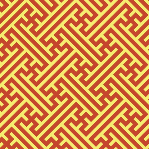 紗綾型パターン素材1