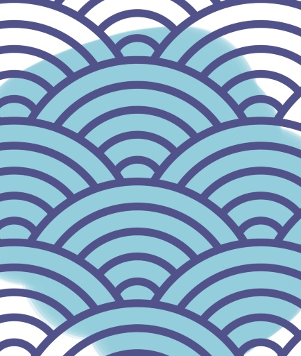 青海波パターン素材1