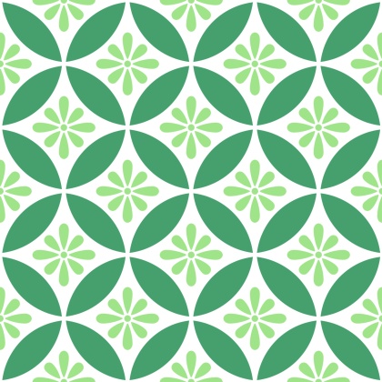 七宝パターン素材1 小花