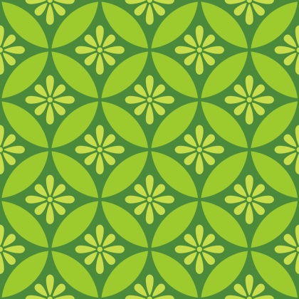 七宝パターン素材1 小花