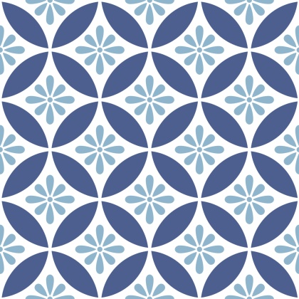 七宝パターン素材1 小花