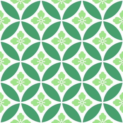 七宝パターン素材2 唐花