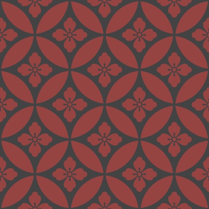 七宝パターン素材2 唐花