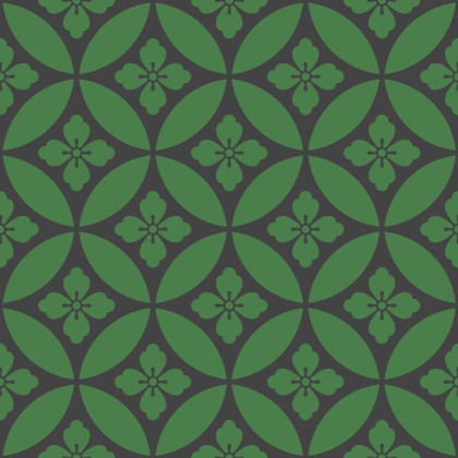 七宝パターン素材2 唐花