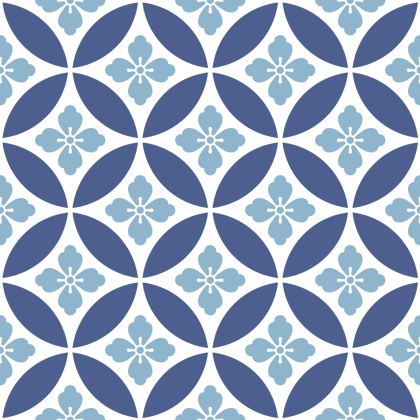 七宝パターン素材2 唐花