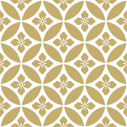 七宝パターン素材2 唐花