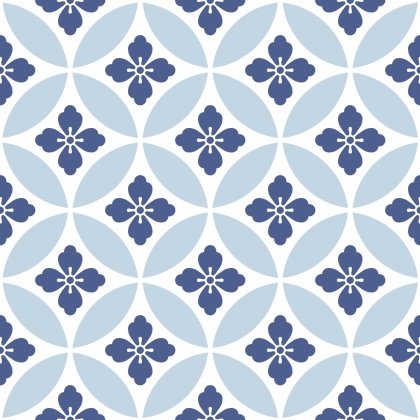 七宝パターン素材2 唐花