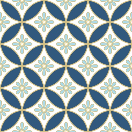 七宝パターン素材4 小花