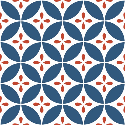 七宝パターン素材5 四片