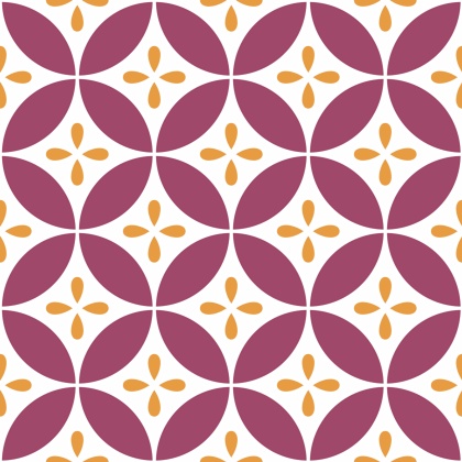 七宝パターン素材5 四片