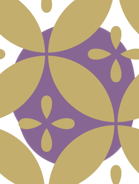 七宝パターン素材5 四片