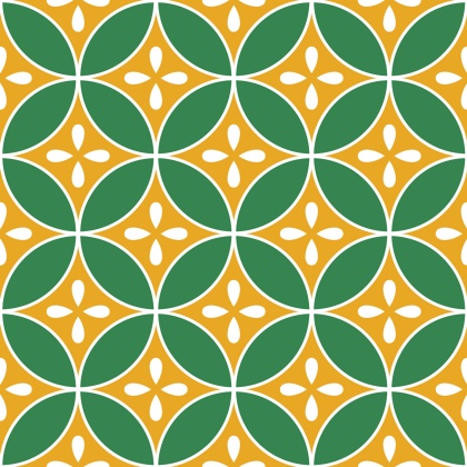 七宝パターン素材5 四片