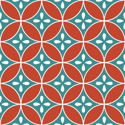 七宝パターン素材5 四片