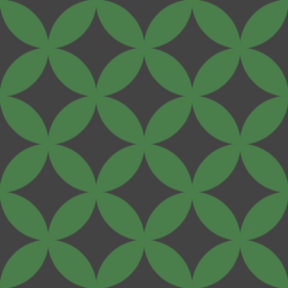 七宝パターン素材7 シルエット