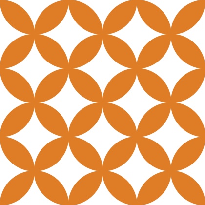 七宝パターン素材7 シルエット