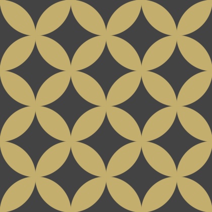 七宝パターン素材7 シルエット