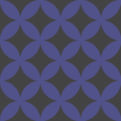 七宝パターン素材7 シルエット