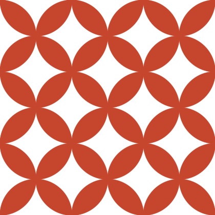 七宝パターン素材7 シルエット