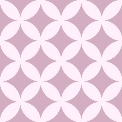 七宝パターン素材7 シルエット