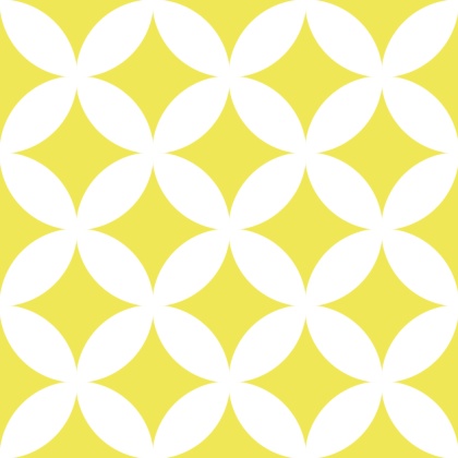 七宝パターン素材7 シルエット