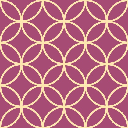 七宝パターン素材8 輪繋ぎ