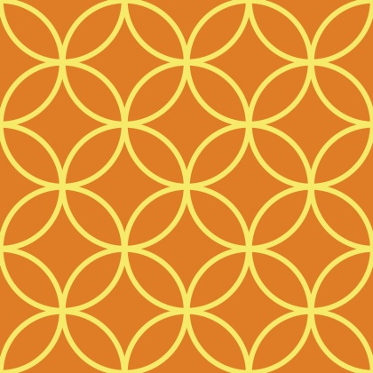 七宝パターン素材8 輪繋ぎ