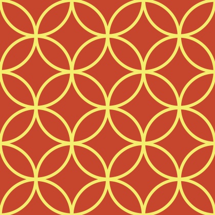 七宝パターン素材8 輪繋ぎ