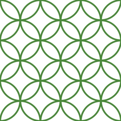 七宝パターン素材8 輪繋ぎ