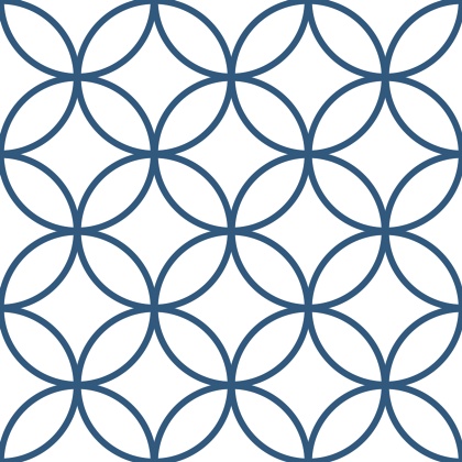 七宝パターン素材8 輪繋ぎ