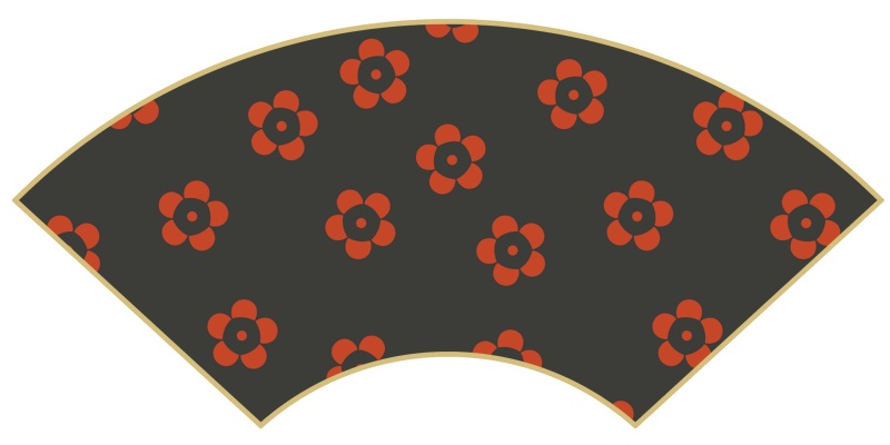 梅パターン素材