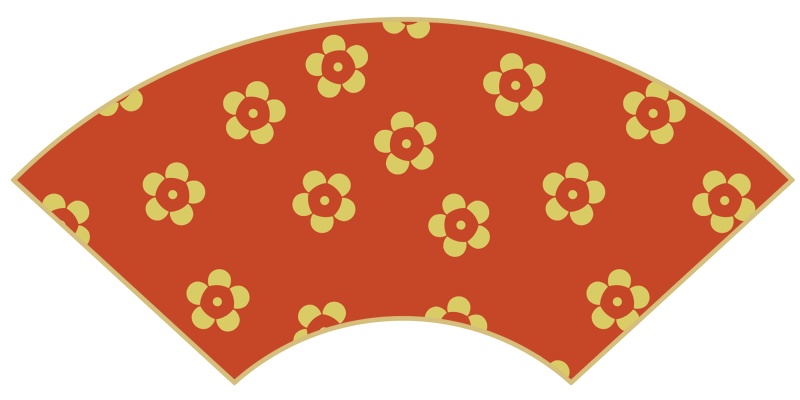 梅パターン素材