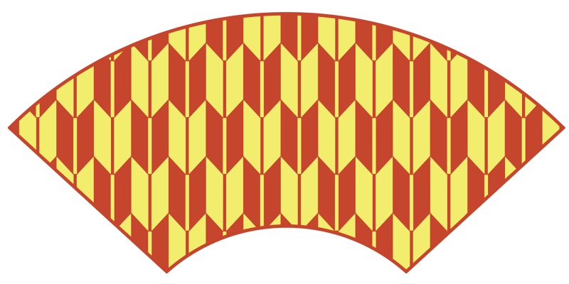 矢羽パターン素材