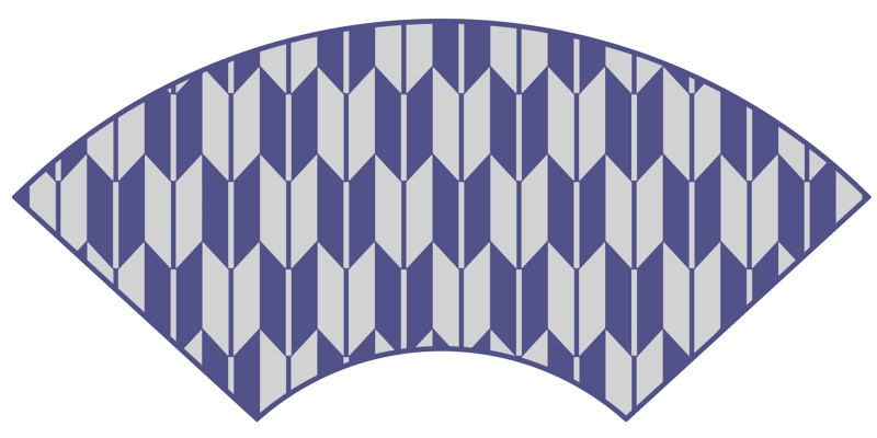 矢羽パターン素材