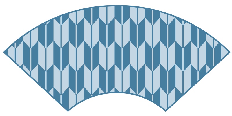 矢羽パターン素材