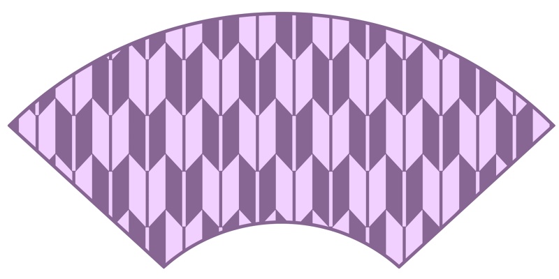 矢羽パターン素材