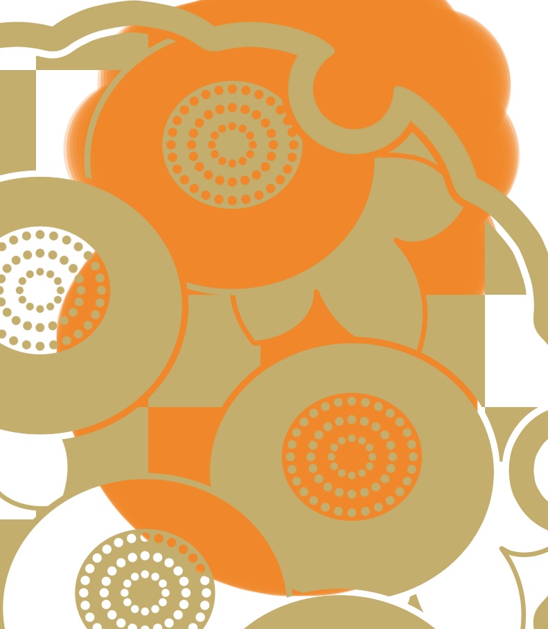 雪輪に菊イラスト素材