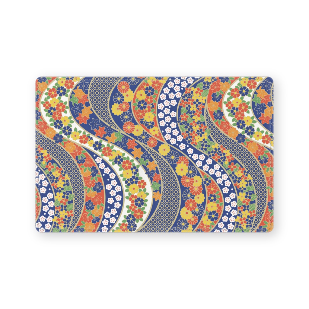 レザー製名刺入れ 花流し 花百姿 Booth